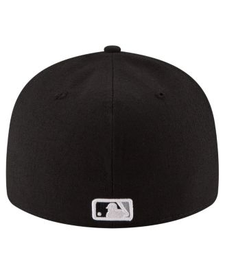 Men's Black Chicago White Sox 125th Anniversary Low Profile 59FIFTY Fitted Hat