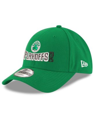 New Era - Men's Kelly Green Boston Celtics 2025 NBA Playoffs 9FORTY Adjustable Hat
