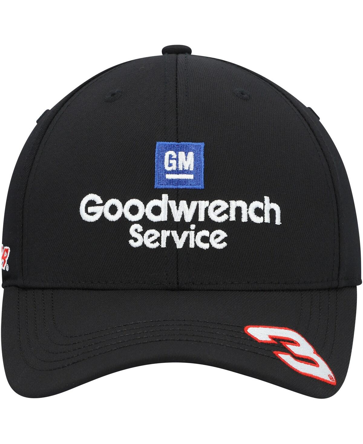 Checkered Flag Sports Men's Black Dale Earnhardt Goodwrench Legend Adjustable Hat