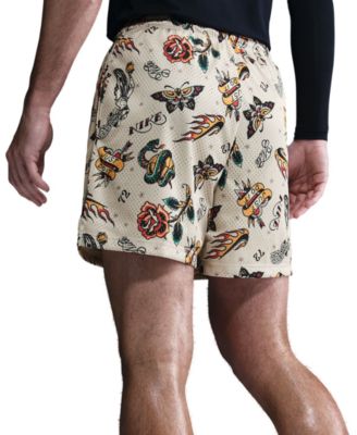 Men's West Coast Tattoo Logo Graphic Mesh Shorts