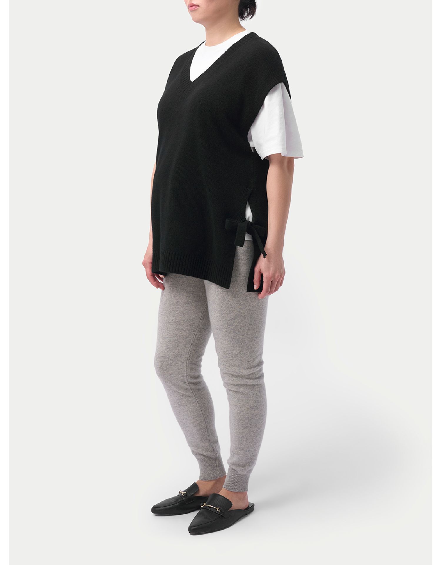 Maternity Over Bump Cashmere Knit Pants