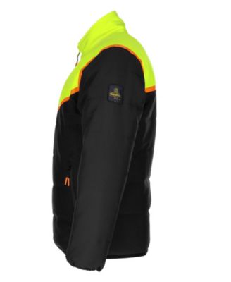 Men's FrostFlex Insulated Quilted Jacket - -20°F Cold Protection, Flexible and Water-Repellent Workwear