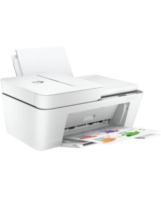 DeskJet Wireless Color Inkjet All-in-One Home Printer Bundle with Auto Document Feeder, Print Scan Copy, Print with Cell Phone, 2-Year Warranty