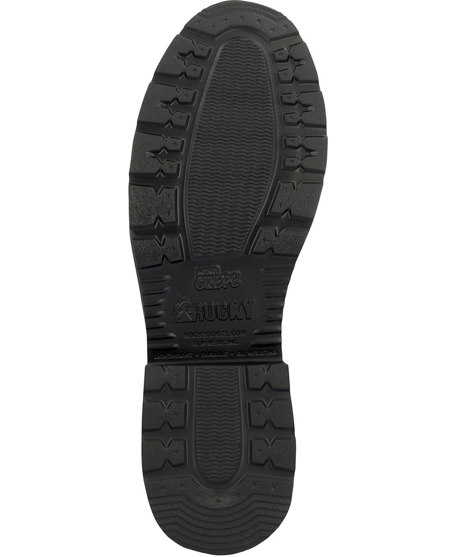 Men's Monocrepe Unlined Pull-On Western Boot