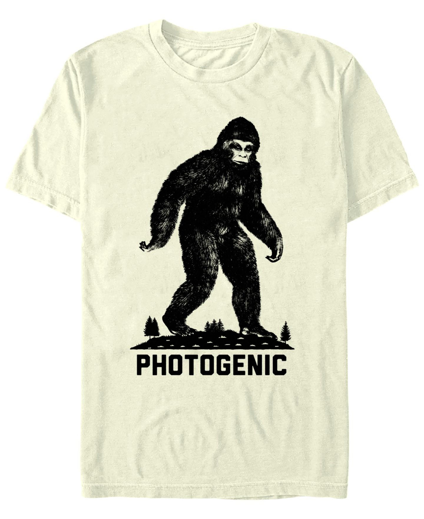 Мужская футболка Fifth Sun Photogenic Bigfoot Short Sleeve, цвет: Натуральный — фото 1