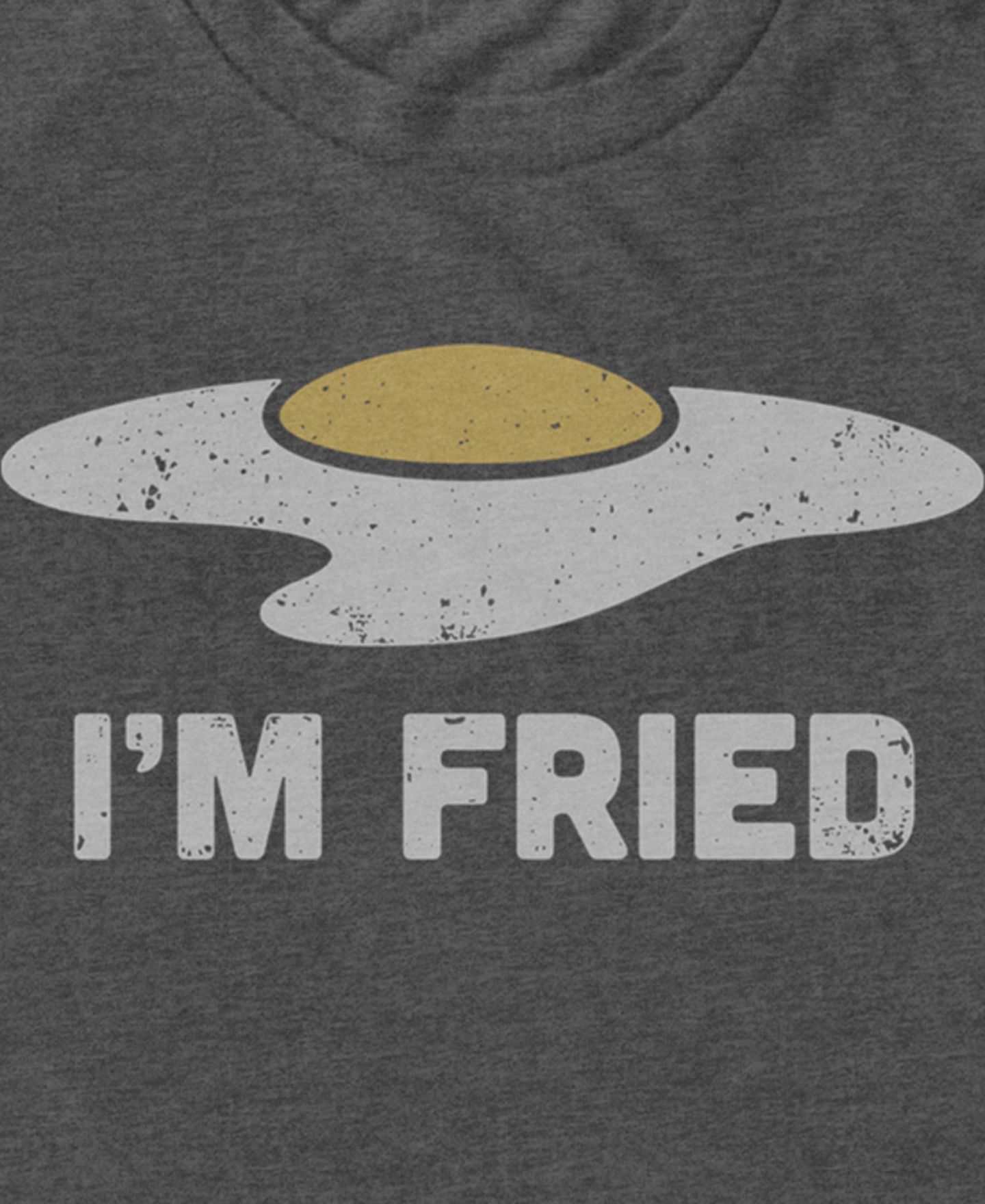 Мужская футболка Fifth Sun Fried Short Sleeve, цвет: Угольный меланжевый — фото 3