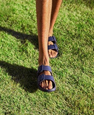 Men's Double Buckle Adjustable Slides