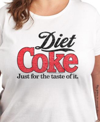 Plus Size Diet Coke Graphic T-Shirt