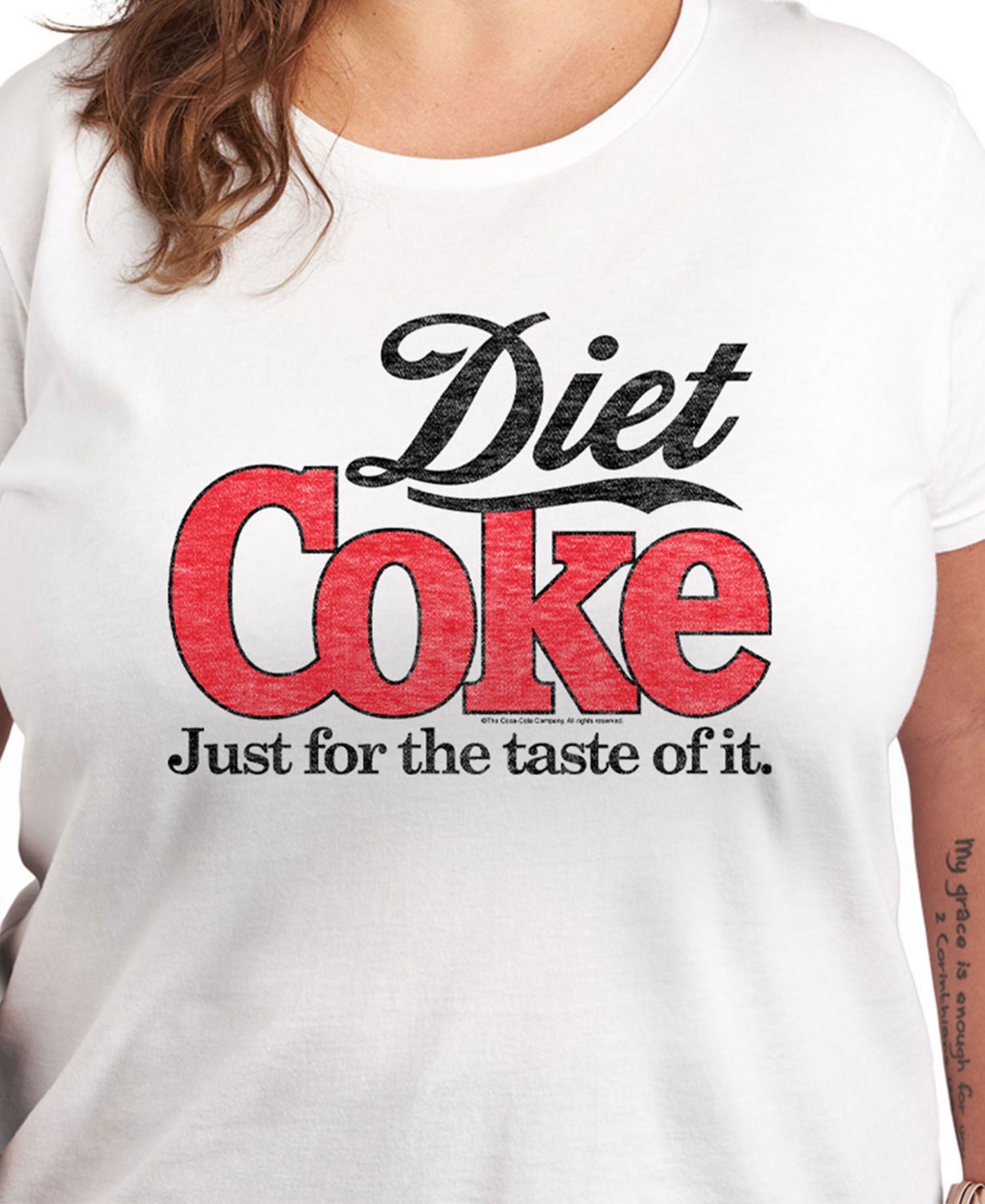Plus Size Diet Coke Graphic T-Shirt