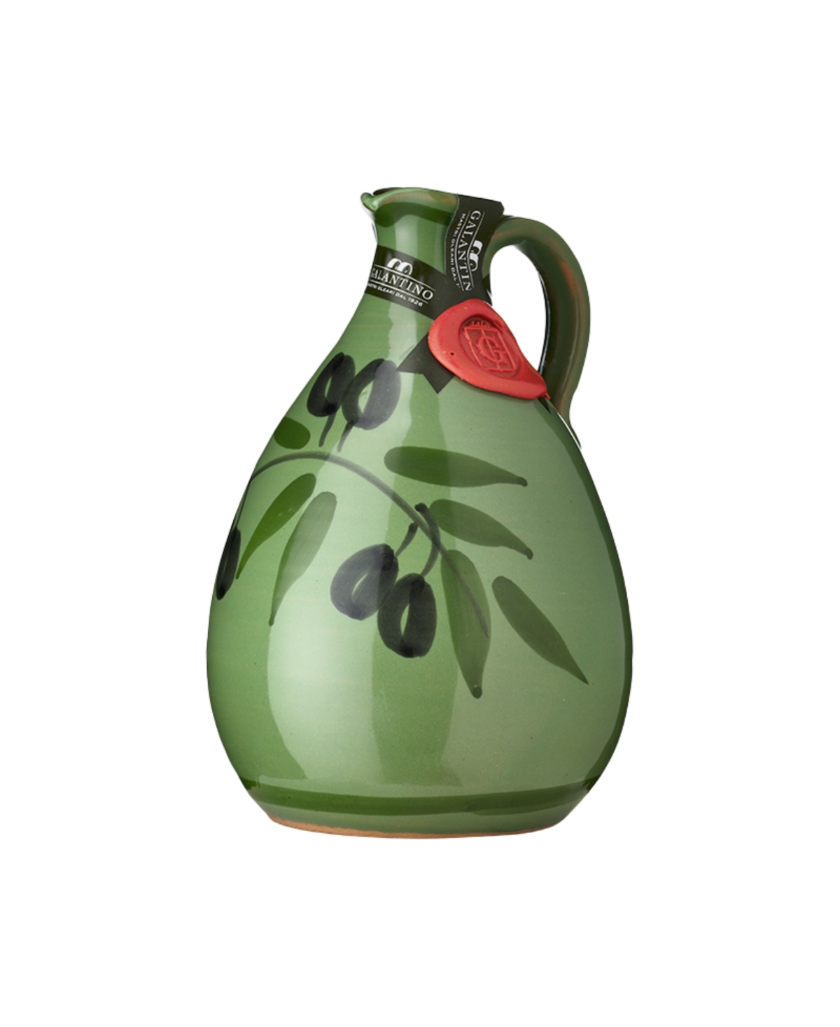 Zia Pia Frantoio Galantino Extra Virgin Olive Oil In Tony Ceramic