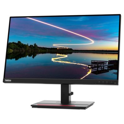ThinkVision T24m-20 23.8" 16:9 Full HD IPS WLED LCD Monitor, Raven Black