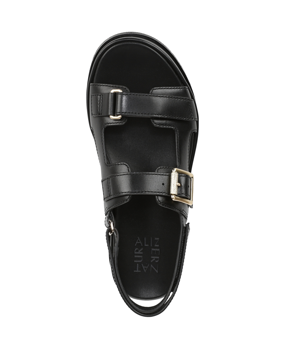 Naturalizer Women's Ziva Round Toe Flatform Sandals