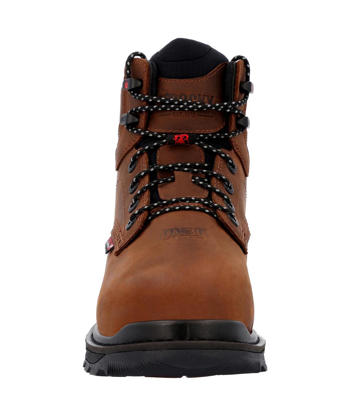 Мужские ботинки ROCKY Rams Horn Composite Toe Internal Met Guard Work Boot, цвет: Crazy Horse — фото 2