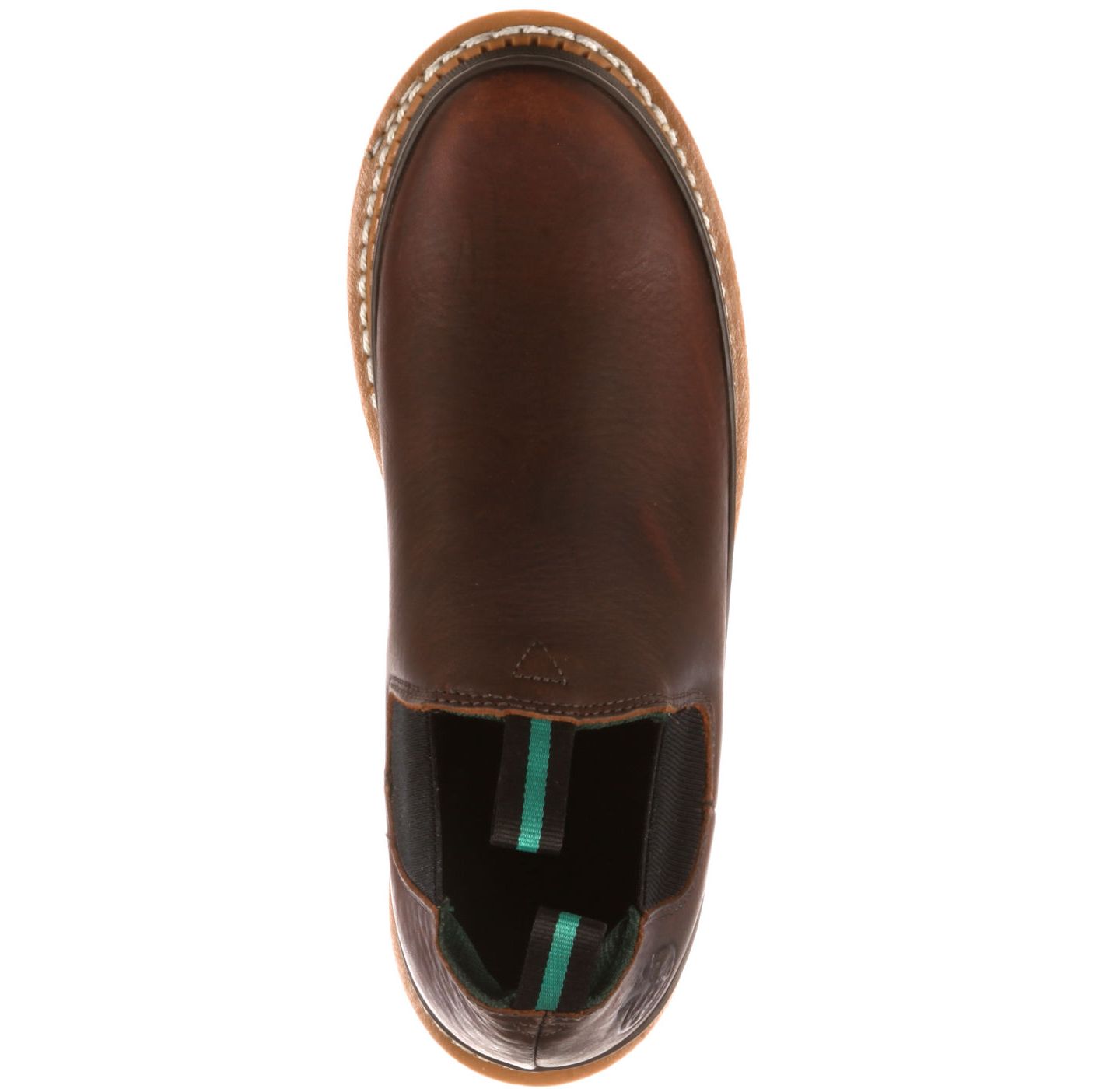 Мужские туфли GEORGIA BOOT Georgia Giant Soggy Brown Steel Toe Romeo, цвет: Коричневый — фото 8