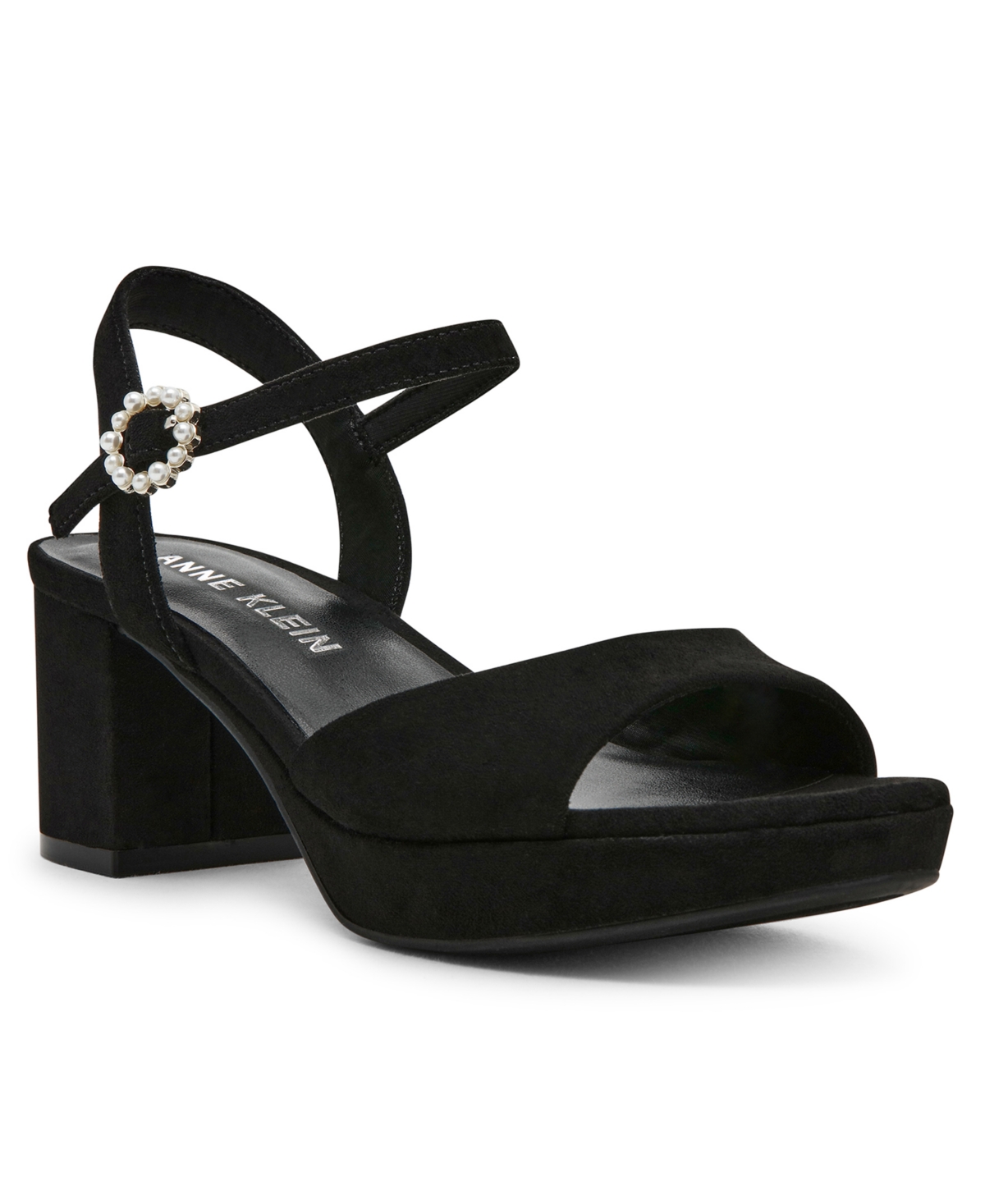 Anne Klein Women's Piper Platform Block Heel Dress Sandals