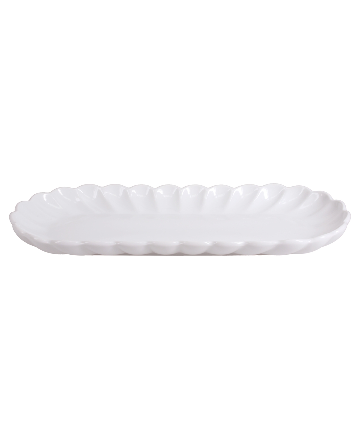 Bia Cordon Bleu Petal Set Of 2 Oblong Serving Platters Set