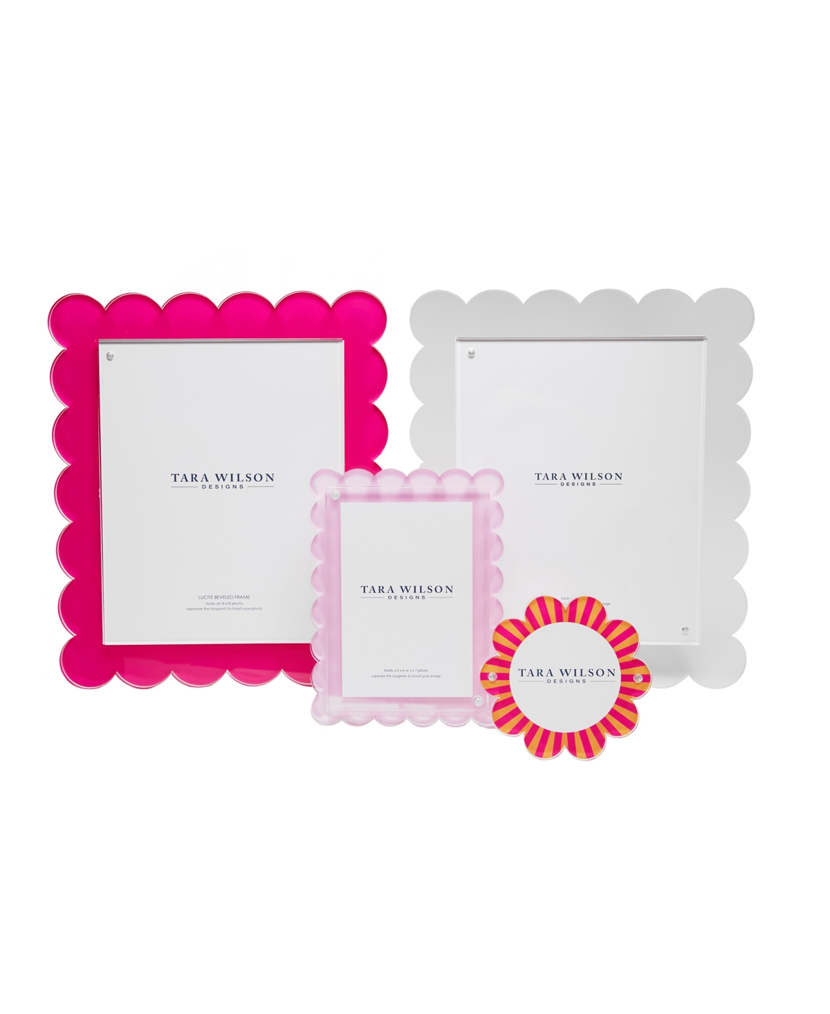 TARA WILSON DESIGNS DAISY FRAME, 4" X 4" 