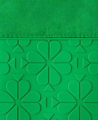 Spade Flower Soft Silicone Oven Mitt Set, 7" x 13"