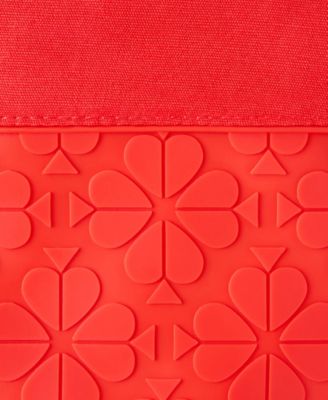 Spade Flower Soft Silicone Oven Mitt Set, 7" x 13"