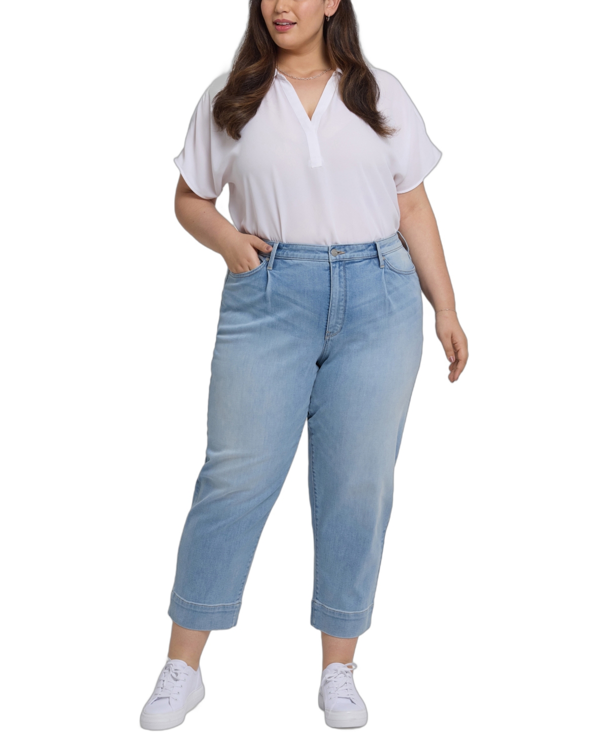 Nydj Plus Size Balloon Ankle Jeans