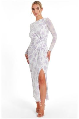 Women's Mesh Midaxi Dress