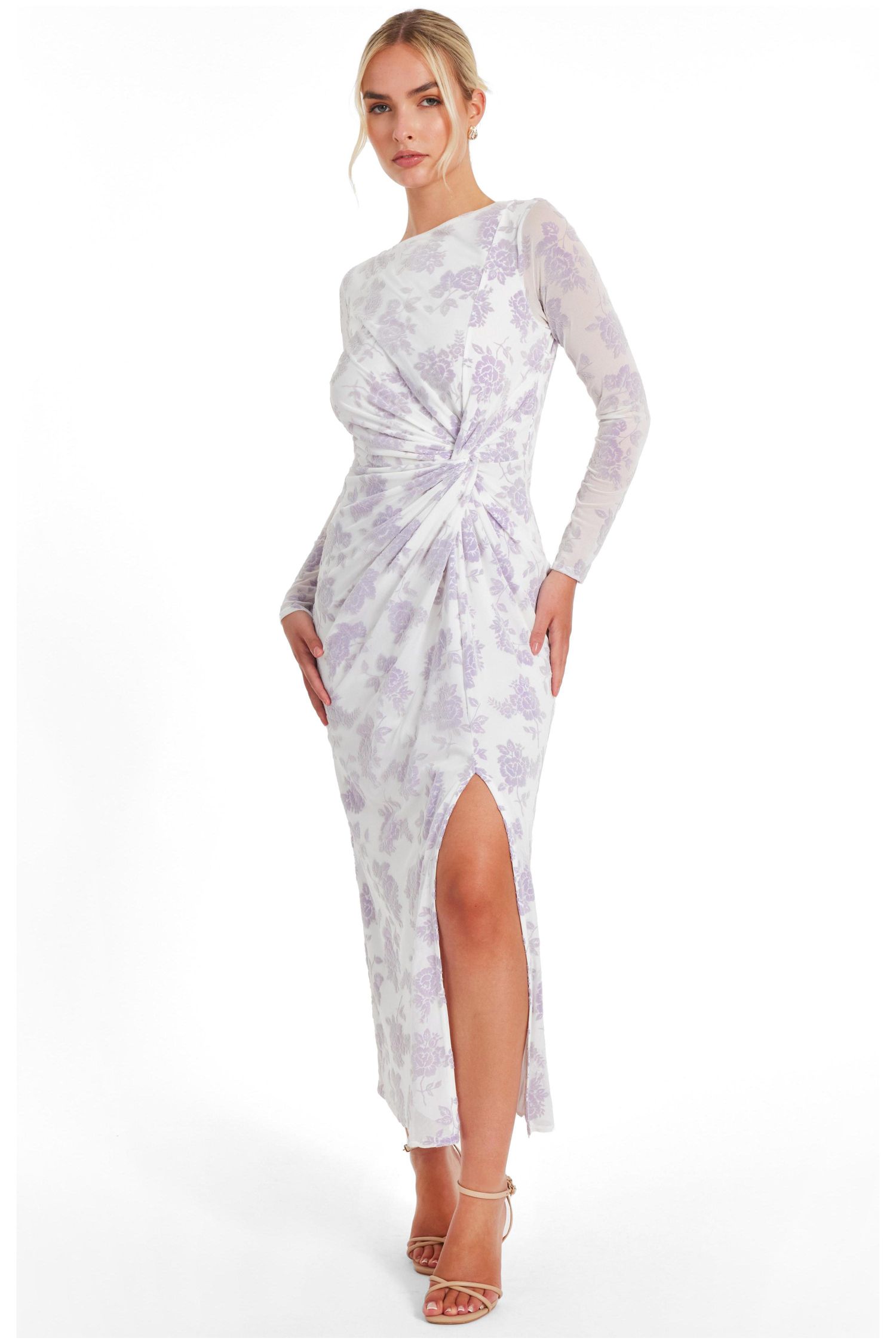 Women's Mesh Midaxi Dress