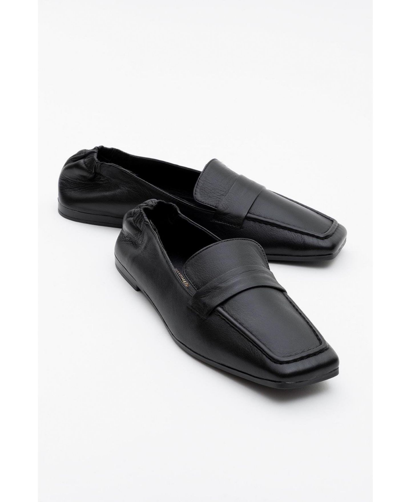 Женские туфли Forever & Always Shoes Liepa Leather, цвет: Чёрный кожаный — фото 1