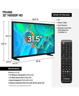 32" Class H5000F Series HD Smart LED TV - UN32H5000FFXZA
