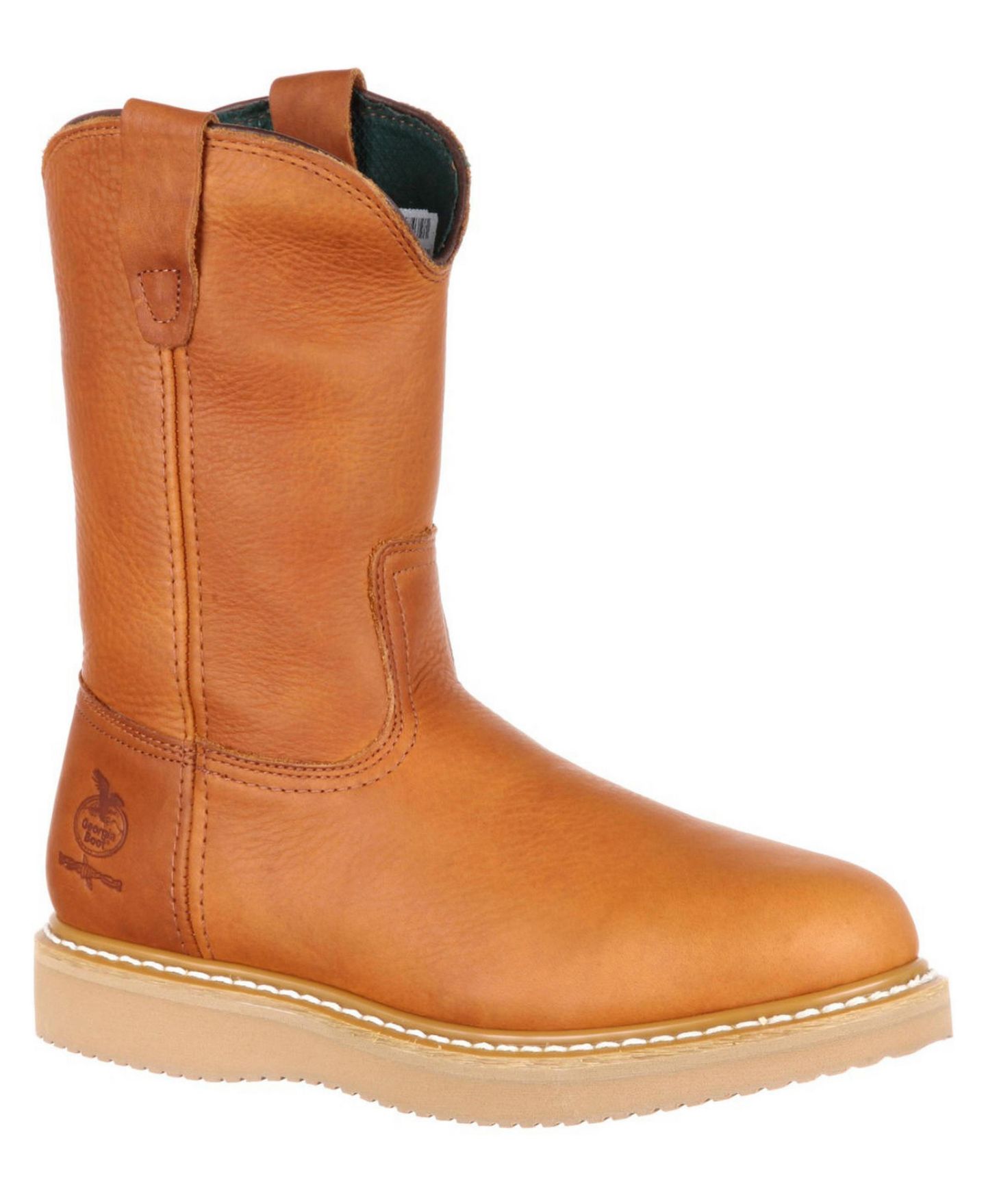 Мужские ботинки GEORGIA BOOT Wedge Work Wellington, цвет: Золотой — фото 1