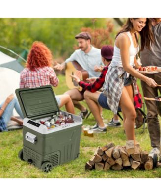 12 Volt Car Refrigerator Portable Car Fridge with Adjustable Range