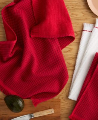 Gourmet Series Gridlines Kitchen Towels Set of 3, 18" x 28"