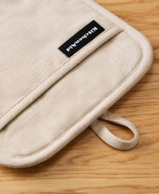 Gourmet Series Gridlines Pot Holder Set, Pack of 2