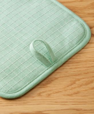 Gourmet Series Gridlines Pot Holder Set, Pack of 2