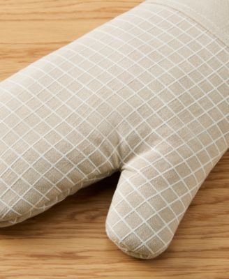 Gourmet Series Gridlines Oven Mitts Set, Pack of 2