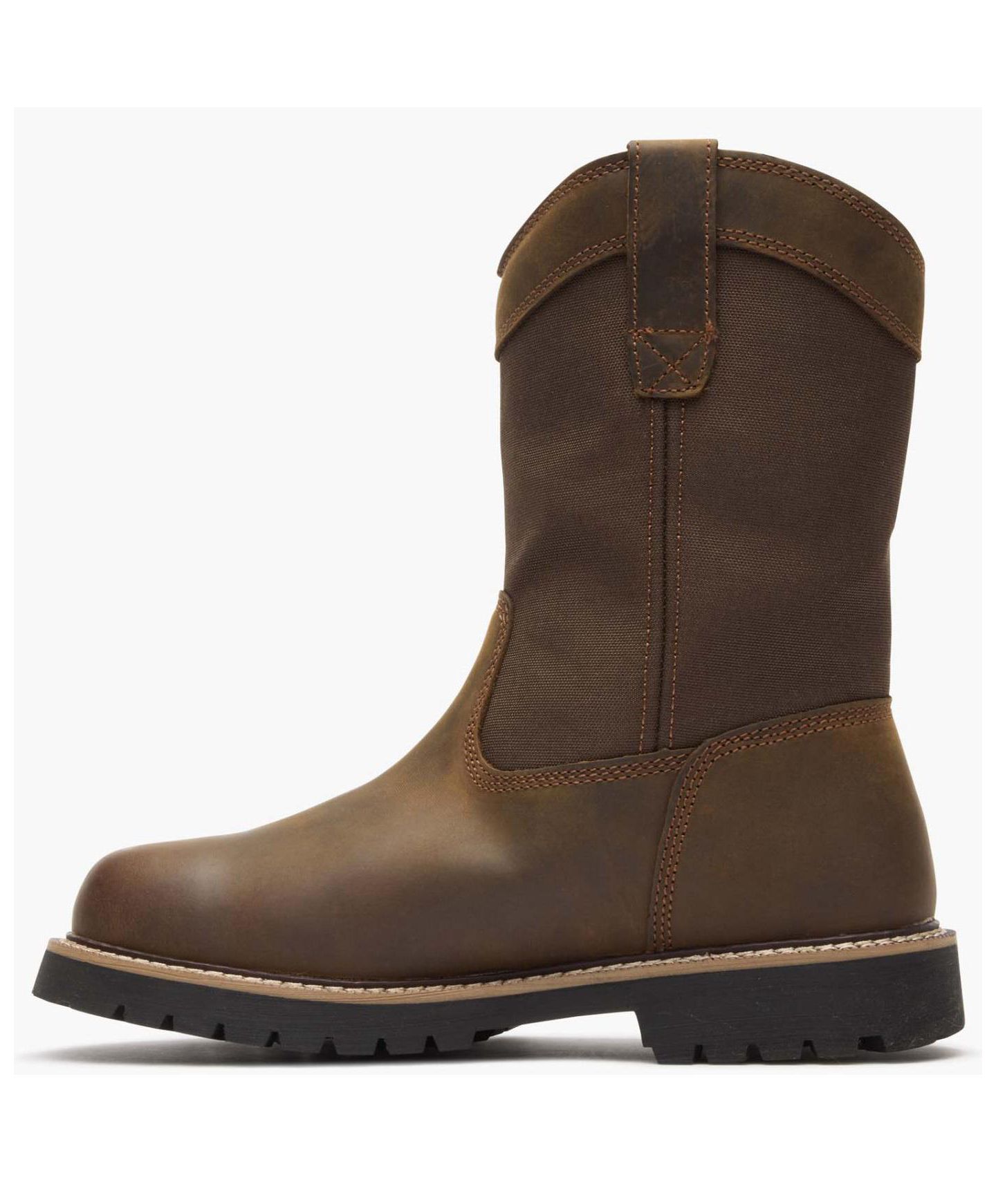 Мужские ботинки GEORGIA BOOT Core 37 Waterproof 10" Pull-On Work Boot, цвет: Коричневый — фото 5