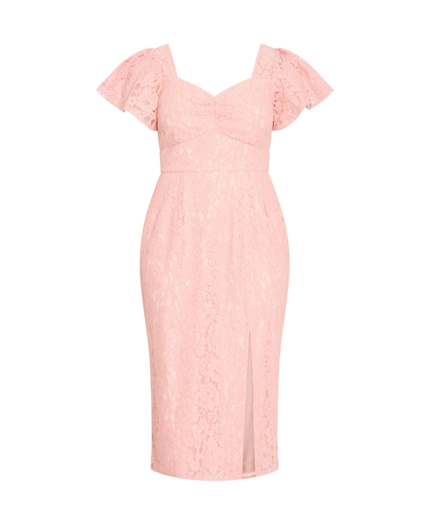 Plus Size Maisie Lace Midi Dress