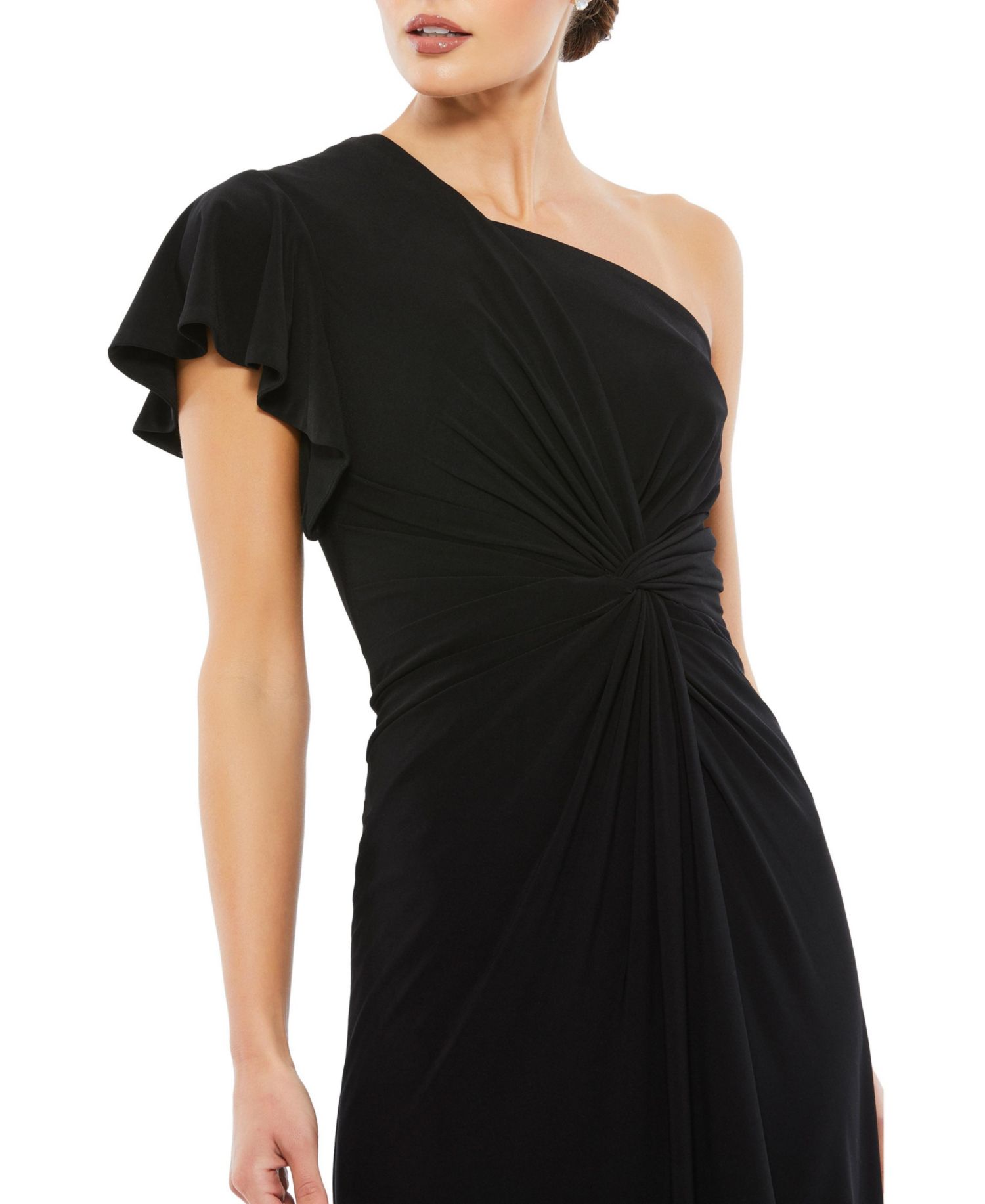 Women's One Shoulder Midi Length