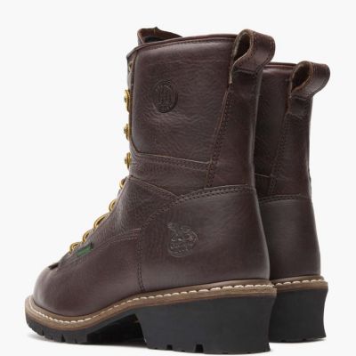 Men's Steel Toe Waterproof Logger Boot