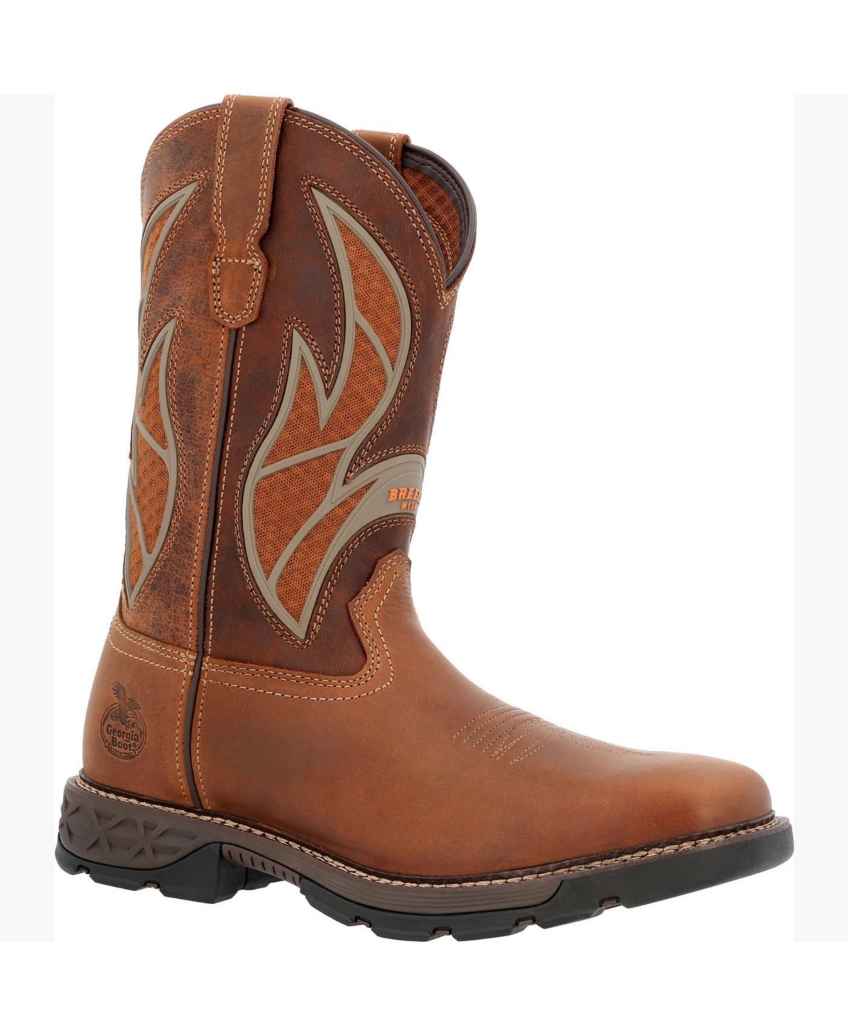 Georgia Boot Men's Carbo-Tec Flx Pull-on with InsulKul Work Boot