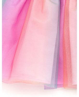 Toddler Girls Pleated Tulle Dress