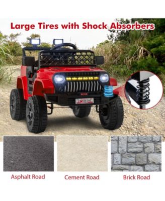 12V Kids Ride on Truck Car with Parental Remote and Music Player