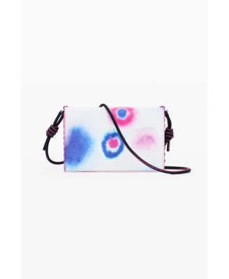 Women's Medium crossbody wallet with stitching