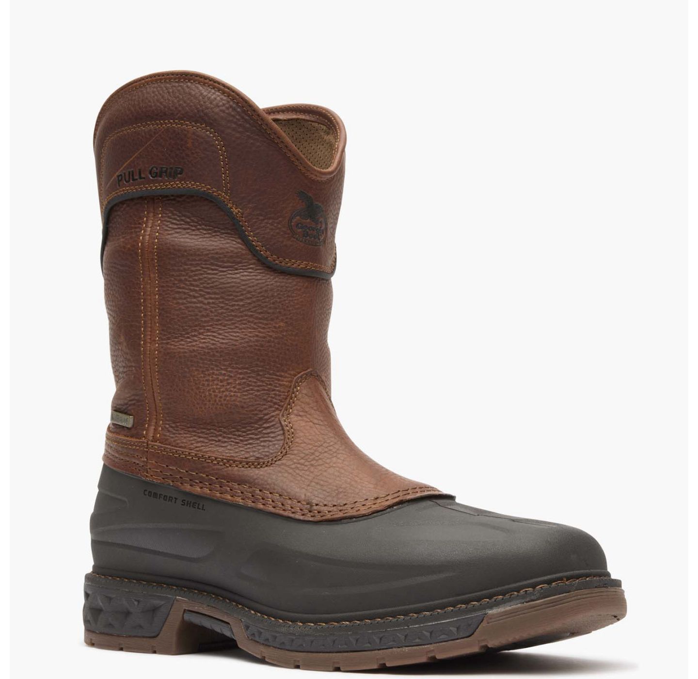Мужские ботинки GEORGIA BOOT Carbo-Tec LTR Steel Toe Waterproof Pull On Boot, цвет: Коричневый — фото 8