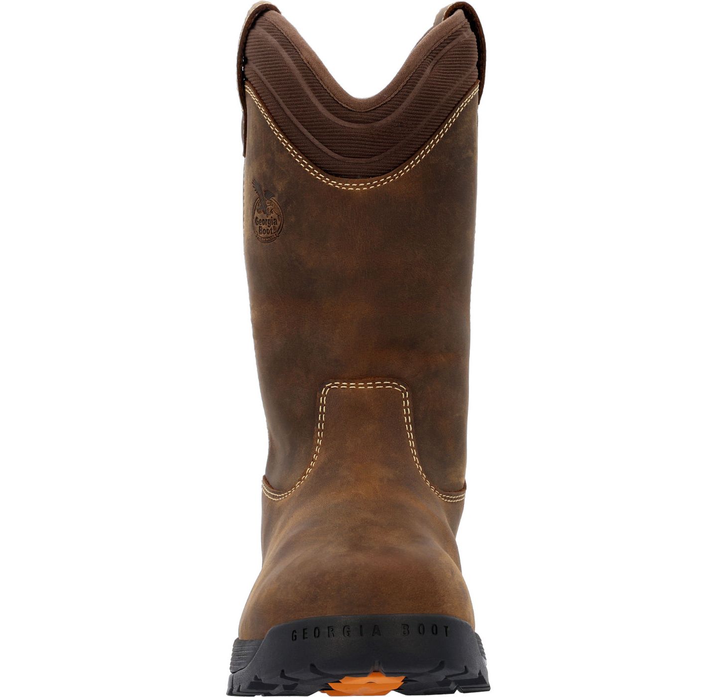 Мужские ботинки GEORGIA BOOT Tbd Waterproof Wellington Pull-On Boot, цвет: Коричневый — фото 4