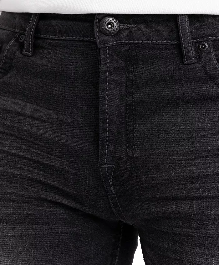 Men's Saddle Stitch Denim Shorts - thumbnail 8