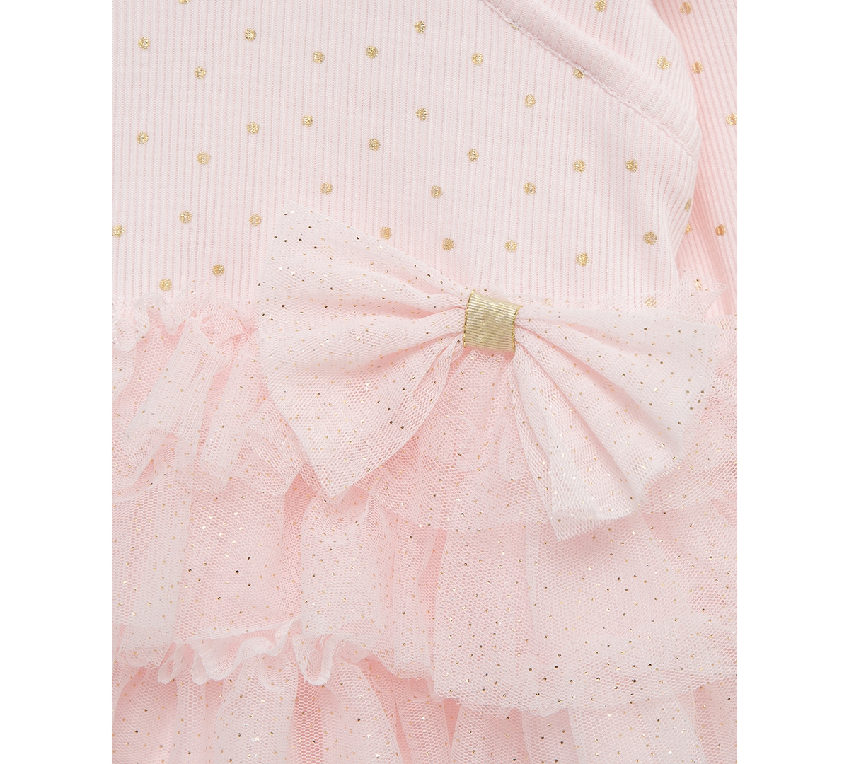 Little Me Baby Girls Dot Shine Tutu Top, Leggings & Headband, 3 Piece Set