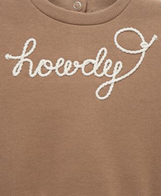 Baby Girls Wild West Sweatshirt & Jogger Pants, 2 Piece Set