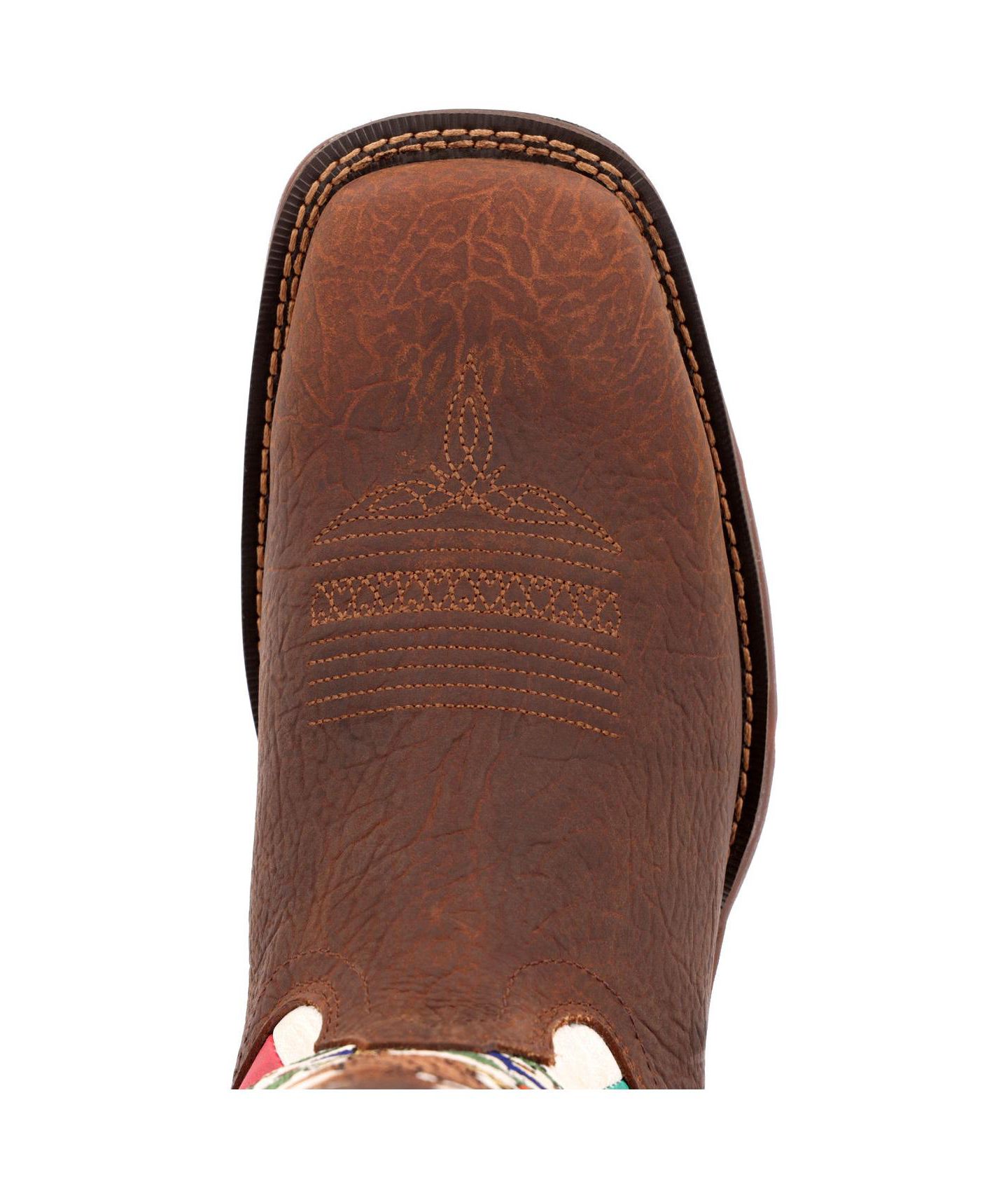 Мужские ботинки Durango Rebel by Steel Toe Mexico Flag Western Boot, цвет: Коричневый — фото 6