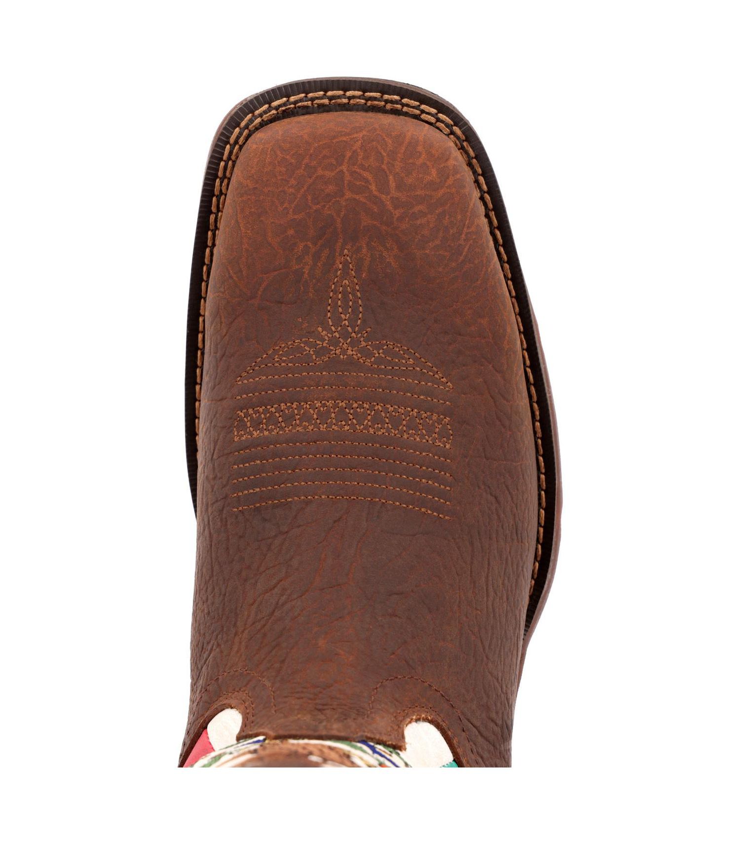 Men's Rebel by Steel Toe Mexico Flag Western Boot