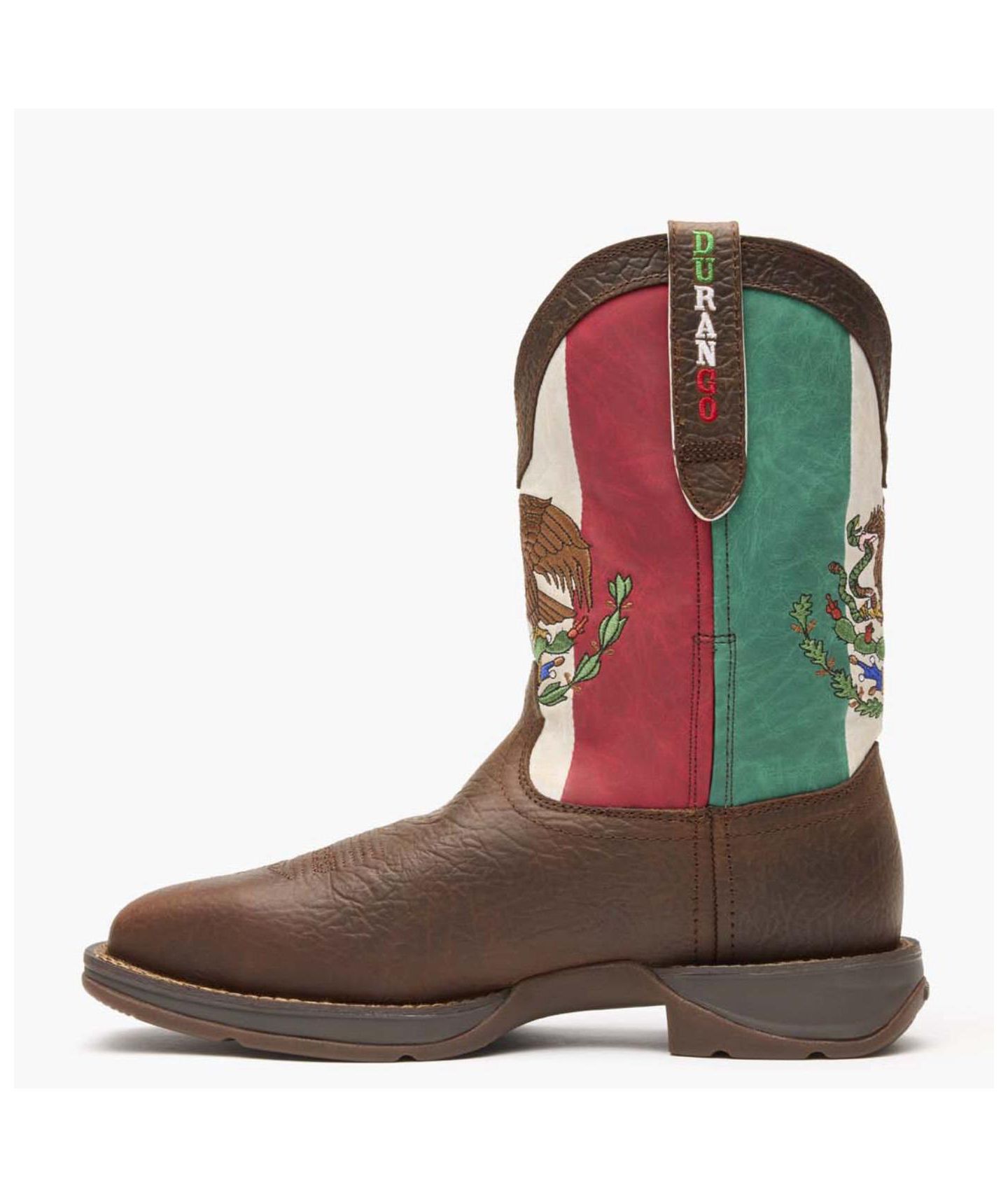 Мужские ботинки Durango Rebel by Mexico Flag Western Boot, цвет: Коричневый — фото 5